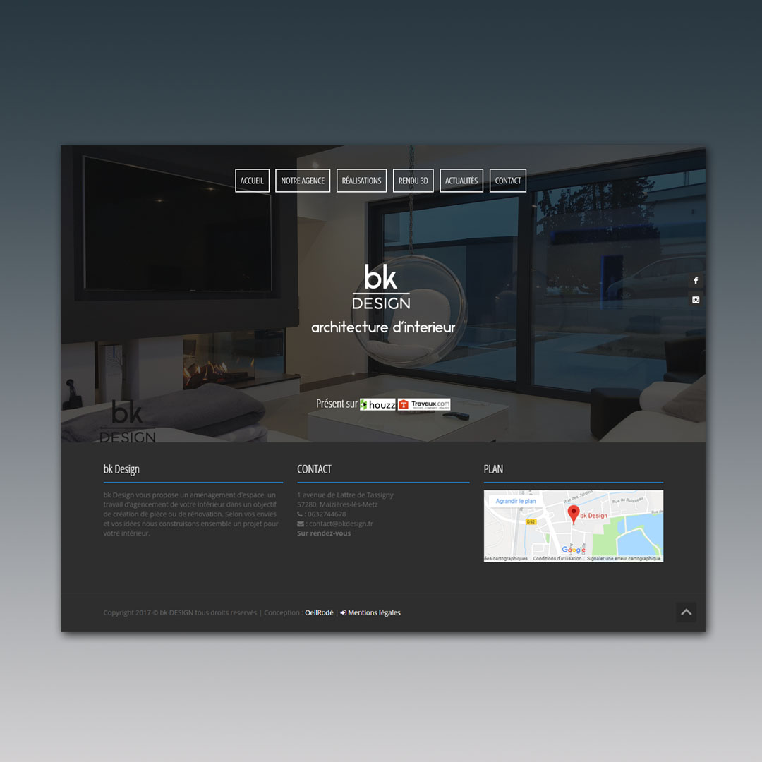 Site web bk Design